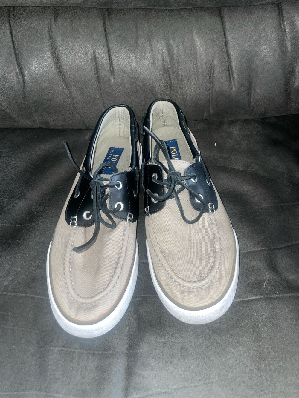 Polo Ralph Lauren Rylander boat shoes size 8